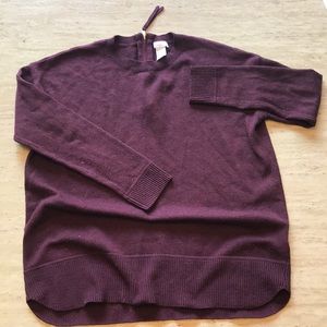 Maroon H&M sweater